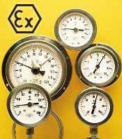 inert gas thermometers - ATEX construction